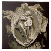 "Die Töne von Musik", Spalten-Hauptstadt vom amb Fliese (Vorderseite)