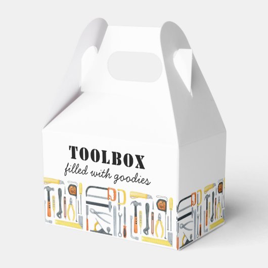 Die Toolbox des Boy's Construction Builder zum Geb Geschenkschachtel (Rückseite)