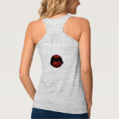 Die Top-Dame der "Raven Tank Top Native Raven Art  (Rückseite)