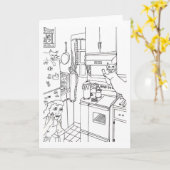 Die Topf-Blutgeschwüre vorbei Karte (Gelbe Blume)