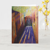 Die Tor-Gruß-Karte Karte (Gelbe Blume)