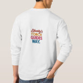 Die Torch der Freiheit führt den Weg T-Shirt (Rückseite)