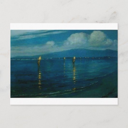 Die Torchlight-Fischer, Waikiki Postkarte (Vorderseite)