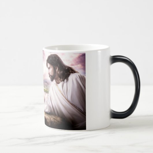 Die Tore des Himmels und die Flammen der Hölle Verwandlungstasse (Rechts)