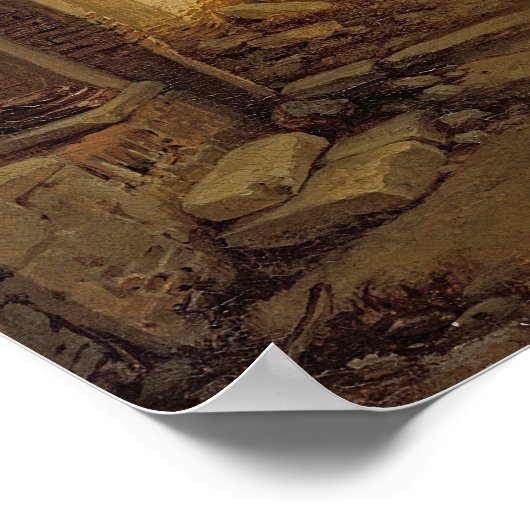 Die Tore von El Geber in Marokko Poster (Ecke)