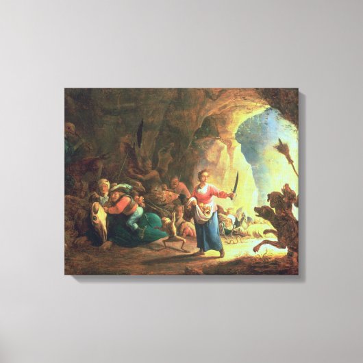 Die Tore von Hades Leinwanddruck (Vorderseite)