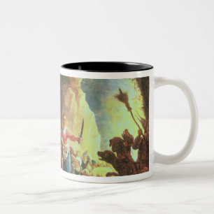 Die Tore von Hades Zweifarbige Tasse