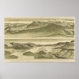 Die Toroweap von Vulkans Throne Poster