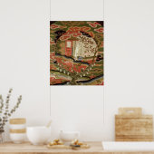 Die Tortoise und die Hare, die Edo-Zeit Poster (Küche)