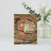 Die Tortoise und die Hare, die Edo-Zeit Postkarte (Stehend Vorderseite)