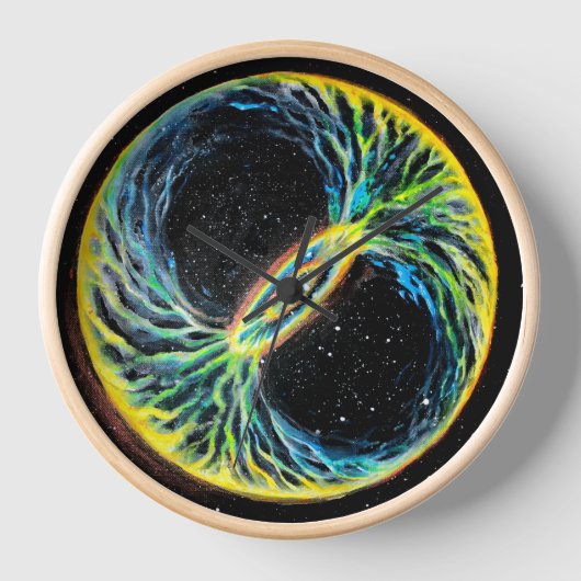 Die Torwolke und der Kuipergürtel Uhr (Vorderseite)