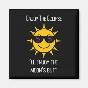 Die totale Sonnenstrahlen, die ich den Hintern des Magnet