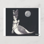 Die toten Schwestern und der Nachtvogel Postkarte (Rückseite)