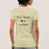 Die Toten werden als T - Shirt beurteilt (Rückseite)