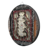 Die Toten werden beurteilt Dartscheibe (Vorderseite rechts)