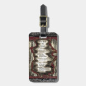 Die Toten werden beurteilt Gepäckanhänger (Vorderseite vertikal)