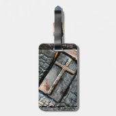 Die Toten werden beurteilt Gepäckanhänger (Rückseite vertikal)