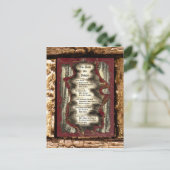 Die Toten werden beurteilt Postkarte (Stehend Vorderseite)