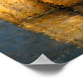 Die Toteninsel von Arnold Böcklin Poster (Ecke)