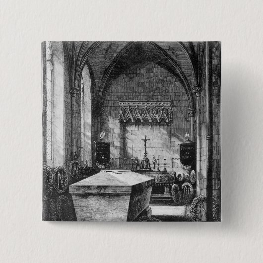 Die TotenKapelle an St Mary Kirche Button (Vorderseite)