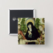 Die Totenklage Christus, c.1520 Button (Vorne & Hinten)