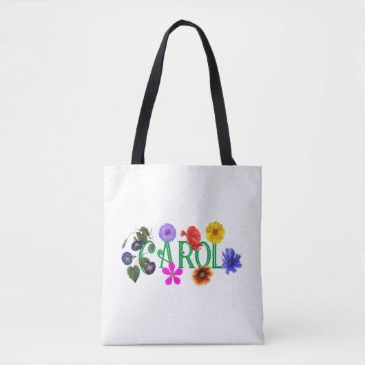 Die Totentasche der Wildblumen der Freundin Tasche (Vorderseite)