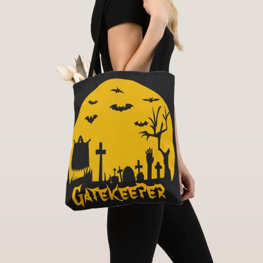 Die Totentasche des Halloween-Gatekeeper Tasche (Von Nahem)