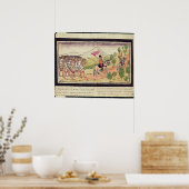 Die totonakischen Amerikanische Ureinwohner helfen Poster (Küche)