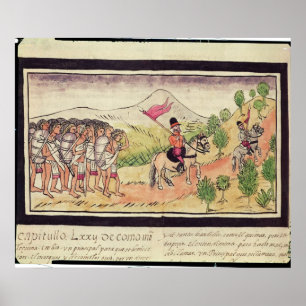 Die totonakischen Amerikanische Ureinwohner helfen Poster