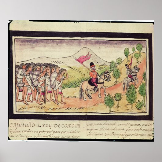 Die totonakischen Amerikanische Ureinwohner helfen Poster (Vorne)