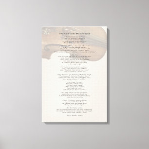 Die Touch der Hand des Meisters Leinwanddruck