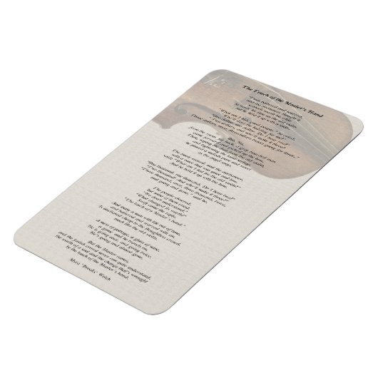 Die Touch der Hand des Meisters Magnet (Linke Seite)