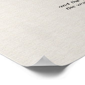 Die Touch der Hand des Meisters Poster (Ecke)