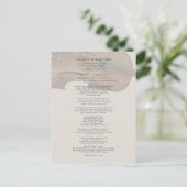 Die Touch der Hand des Meisters Postkarte (Stehend Vorderseite)