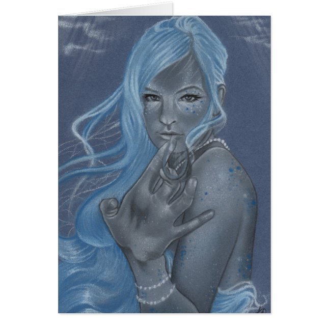 Die Touch-Karte der Meerjungfrau (Vorne)