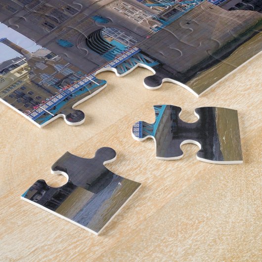 Die Tower Bridge - London - 8x10 - 110 Stk. Puzzle (Seite)