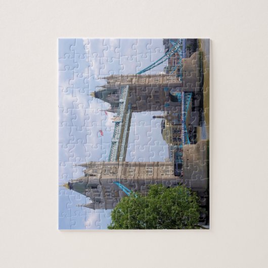 Die Tower Bridge - London - 8x10 - 110 Stk. Puzzle (Vertikal)