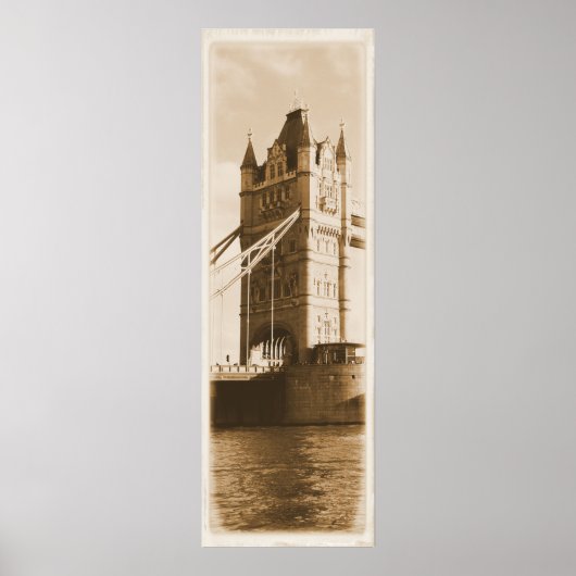 Die Tower Bridge Poster (Vorne)