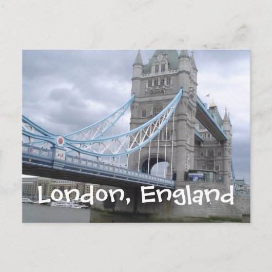 Die Tower Bridge Postkarte (Vorderseite)