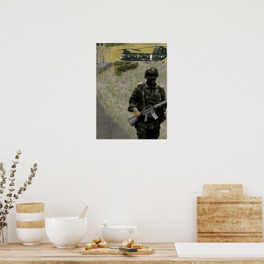 Die Tower Line Poster (Küche)