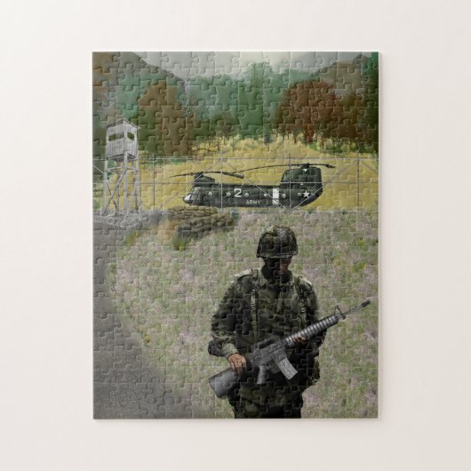 Die Tower Line Puzzle (Vertikal)