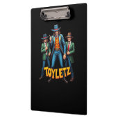 DIE TOYLETTEN KLEMMBRETT (Links)