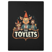 DIE TOYLETTEN KLEMMBRETT (Rückseite)