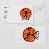 Die Trading Card des Fastpitch Softball-Kruges Visitenkarte (Vorne/Hinten)