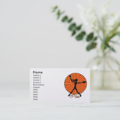 Die Trading Card des Fastpitch Softball-Kruges Visitenkarte (Stehend Vorderseite)