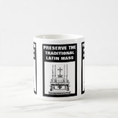 DIE TRADITIONELLE LATEINMASSE KATHOLIC BEWAHREN KAFFEETASSE (Mittel)