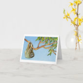 Die Trägheits-Anmerkungs-Karte Karte (Gelbe Blume)