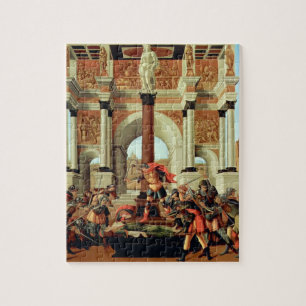 Die Tragödie der Lucretia von Sandro Botticelli Puzzle