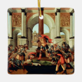 Die Tragödie von Lucretia durch Sandro Botticelli Keramikornament (Vorderseite)