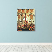 Die Tragödie von Lucretia durch Sandro Botticelli Leinwanddruck (Insitu (Holzboden))